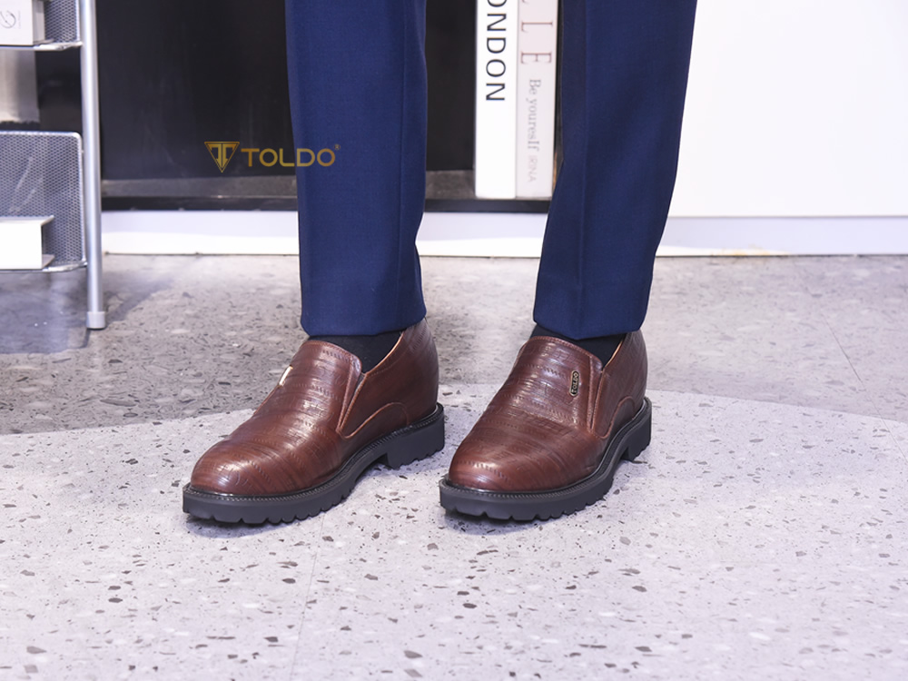 Giày cao 10cm da mềm siêu nhẹ 5